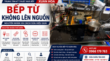Bếp Từ Không Lên Nguồn – Nguyên Nhân Và Cách Sửa
