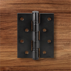 Bản lề lá, 2 vòng bi, inox 304, kích thước: 102 x 76 x 3 mm