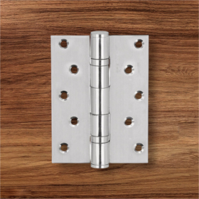 Bản lề lá, 2 vòng bi, inox 316, kích thước: 27 x 89 x 3 mm