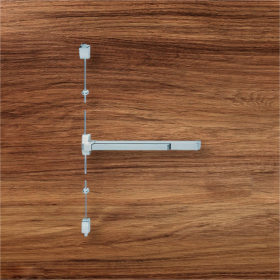 Thanh thoát hiểm với thanh chốt dọc