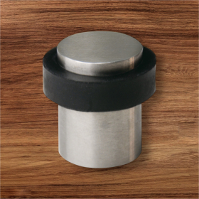 Chặn cửa gắn sàn, Inox