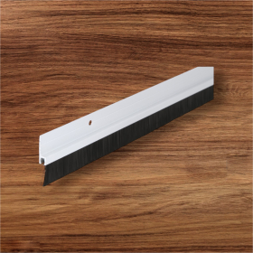 Chổi đệm, Ron che bụi dạng chổi cửa tự chế, để bắt vít