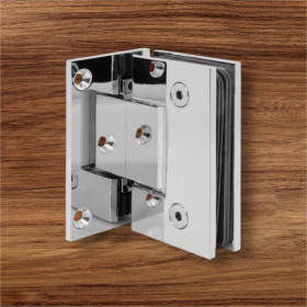 Bản lề cửa phòng tắm, Bản lề tường gắn kính 90°