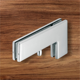 Kẹp kính trên có chốt, F, Startec, dùng cho cửa kính mở 2 chiều