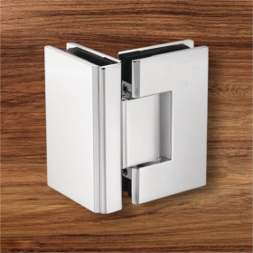 Bản lề cửa phòng tắm, Bản lề kính gắn kính 90°