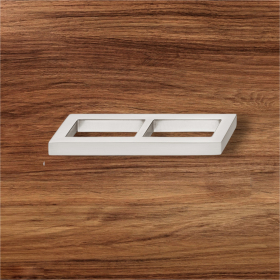 Tay nắm tủ, Tay nắm âm, hợp kim kẽm, rộng 104 mm, cạnh thẳng, Häfele Déco H1320