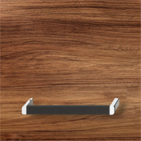 Tay nắm tủ, Tay nắm có đế, nhôm, Häfele Déco H1365