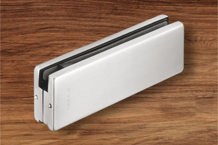 Kẹp kính dưới dùng cho cửa mở 2 chiều, A, Startec