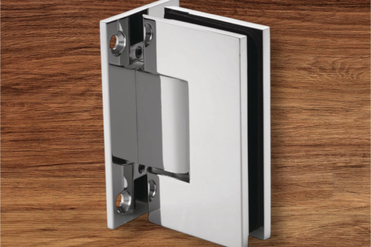 Bản lề cửa phòng tắm, Bản lề tường gắn kính 90°