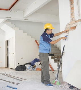 Phá dỡ và xử lý phần thô