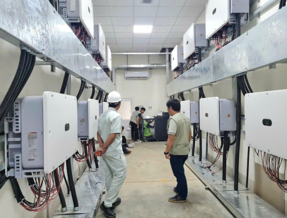 Dự án 2.5mwp tại nhà máy CJ Đồng nai