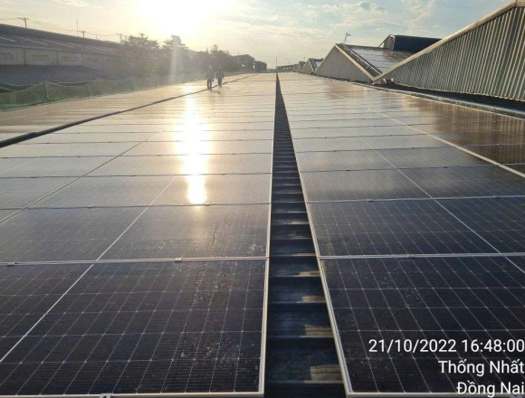 Dự án 2.5mwp tại nhà máy CJ Đồng nai