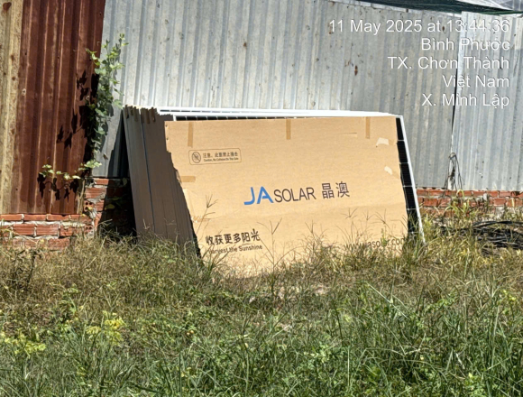 Lắp 20kw bám tải cho trại heo tại Chơn Thành, Bình Phước