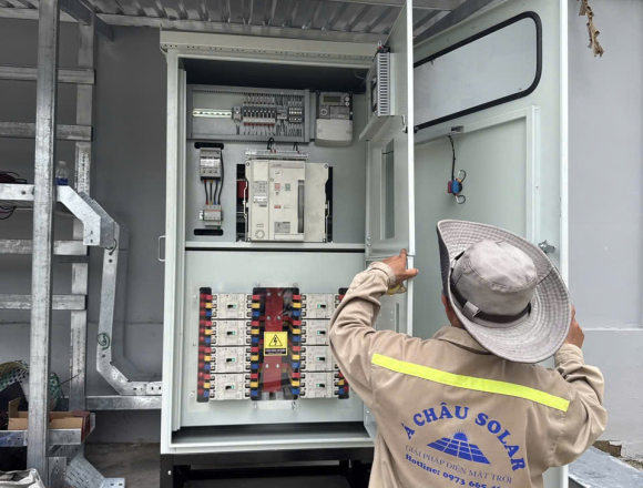 Dự án 800kwp tại cty BMD, kcn Mỹ phước Bình Dương