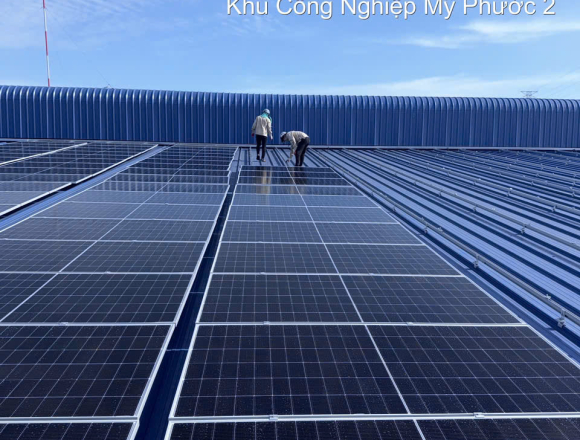 Dự án 800kwp tại cty BMD, kcn Mỹ phước Bình Dương