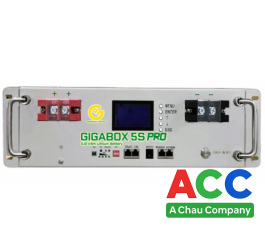 Pin lưu trữ cao cấp LiFePo4 5kWh GIGABOX 5S Pro