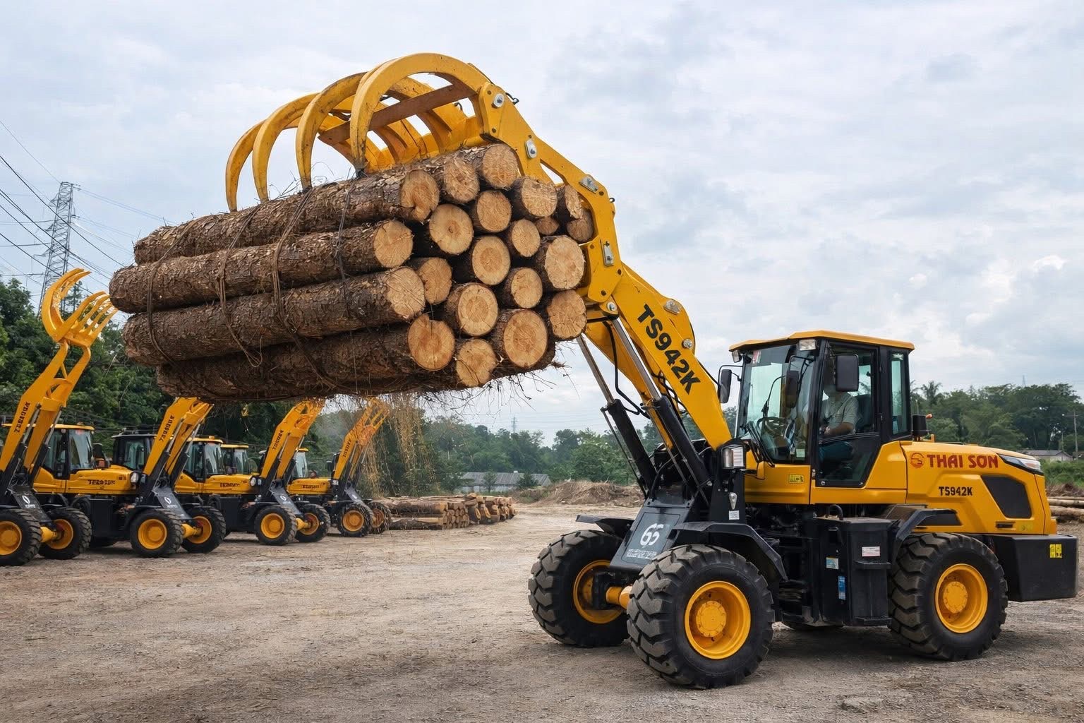 Xe Kẹp Gỗ Dĩ An Bình Dương